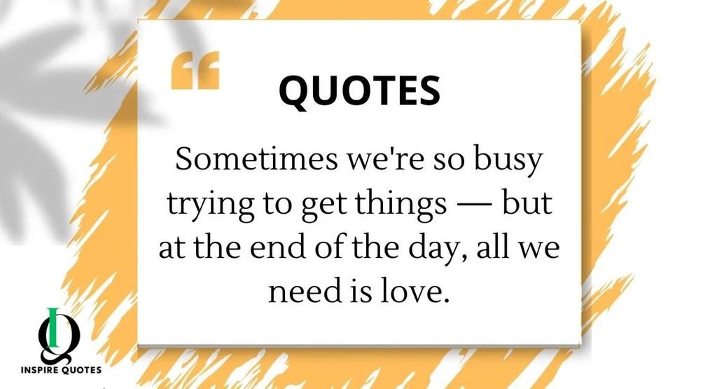 The end quotes