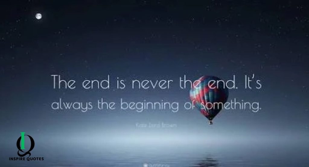 The end quotes